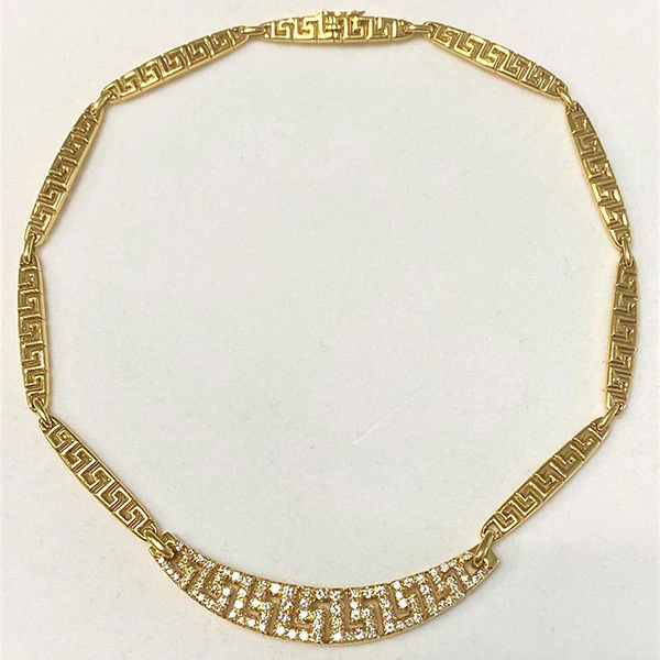 18k diamond necklace