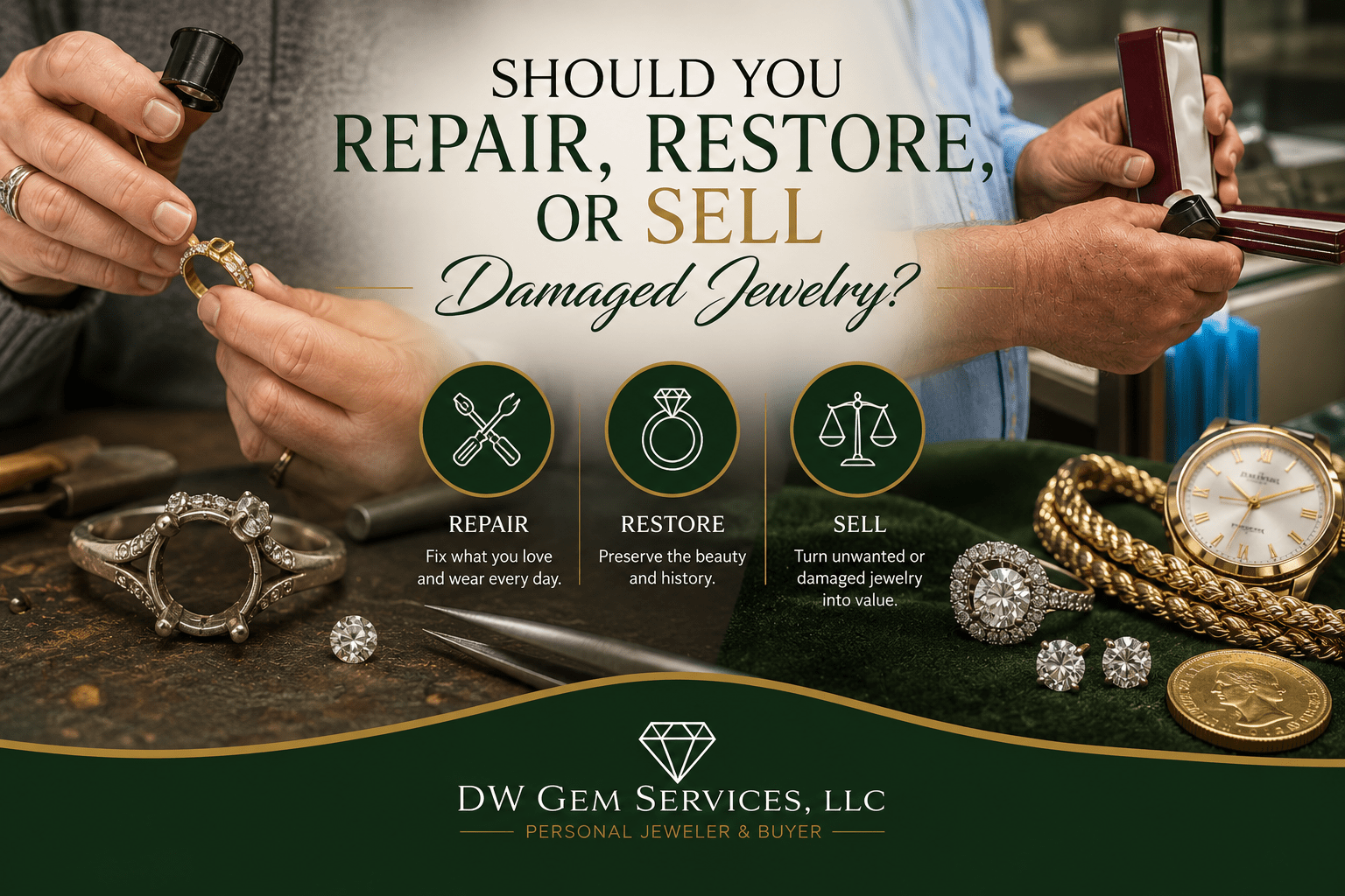 repair or sell jewlery?